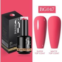 Born Pretty Pro New Series BG047 Mor Parlak Kalıcı Oje
