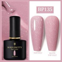 Born Pretty Pro BP135 Lila Işıltılı Kalıcı Oje
