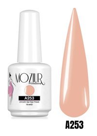 Moziur A253 Nude Parlak Kalıcı Oje