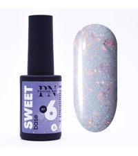 Patrisa Nail Sweet Base 6 Gri Işıltılı Kalıcı Simli Oje