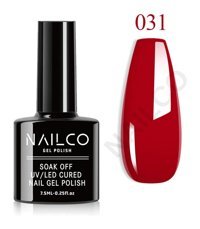 NailCo NC031 Koyu Kırmızı Parlak Kalıcı Oje