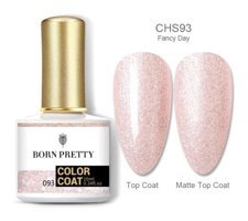 Born Pretty CHS93 Pembe Işıltılı Kalıcı Simli Oje