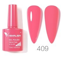 Venalisa Uv Led Hema Free 409 Pembe Parlak Kalıcı Oje