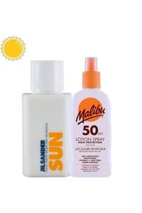 Jil Sander Sun İkili Kadın Parfüm Seti EDT 75ml + Malibu Spf50 200 ml Güneş Koruyucu Losyon Sprey