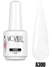 Moziur A300 Beyaz Parlak Kalıcı Oje
