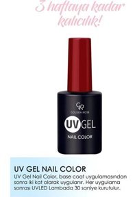 Golden Rose Uvgel 129 Kırmızı Parlak Oje