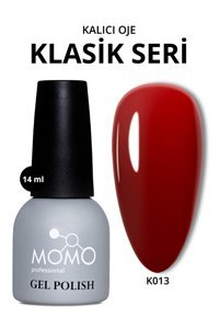 Momo K013 Bordo Parlak Kalıcı Oje