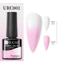 Ursugar Thermal URC001 Beyaz-Pembe Parlak Kalıcı Oje