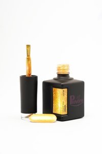 Piovere Ivory Serisi Passionate Petals C027 Sarı Işıltılı Kalıcı Simli Oje