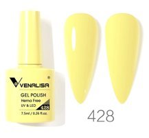 Venalisa Uv Led Hema Free 428 Sarı Parlak Kalıcı Oje