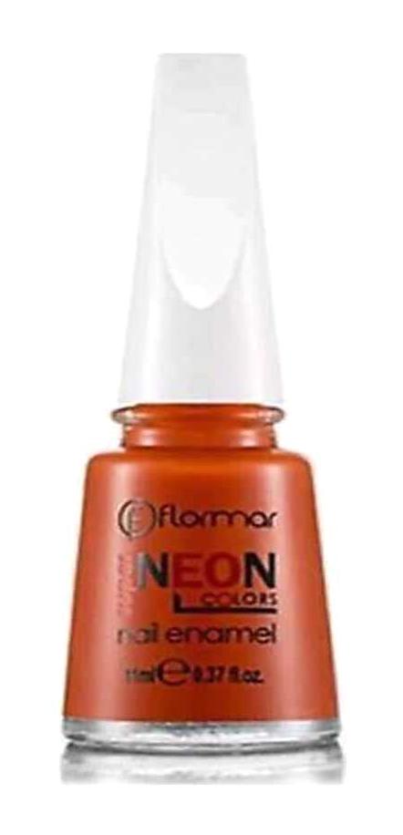 Flormar Nail Enamel 11 Turuncu Neon Oje
