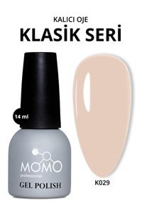 Momo K029 Krem Parlak Kalıcı Oje