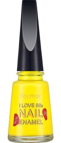 Flormar I Love 90s Nail Enamel 2 Sarı Parlak Oje