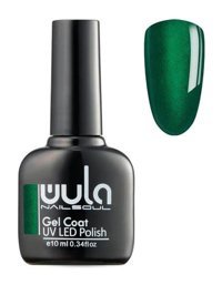 Wula Nailsoul Cats Eye 601 Yeşil Işıltılı Kalıcı Simli Oje