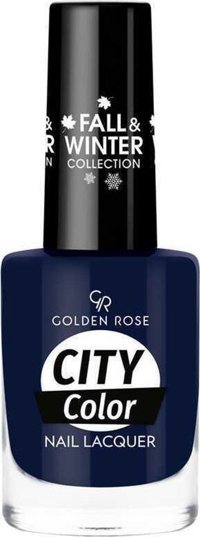 Golden Rose City Color Nail Lacquer 316 Lacivert Parlak Oje