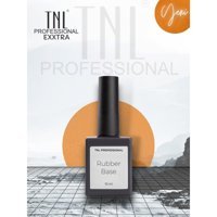 Tnl Exxtra Rubber Base Coat Turuncu Parlak Kalıcı Oje