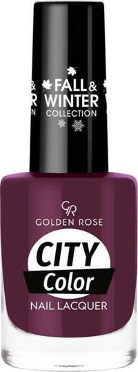 Golden Rose City Color Nail Lacquer 320 Mor Parlak Oje