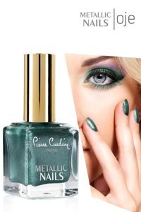 Pierre Cardin Metallic Nails 120 Yeşil Metalik Simli Oje