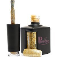 Piovere Air Dry C010 ALtın Sarısı Işıltılı Kalıcı Simli Oje