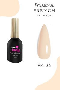 Freelady FR-03 Pembe Parlak Kalıcı Oje
