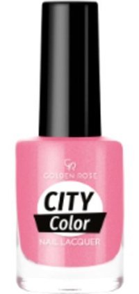 Golden Rose City Color Nail Lacquer 26 pembe Parlak Simli Oje