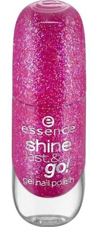 Essence Shine Last & Go 07 Pembe Işıltılı Simli Jel Oje