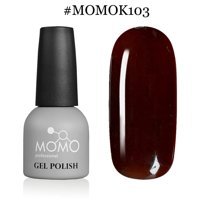 Momo K103 Kahverengi Parlak Kalıcı Oje