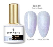 Born Pretty CHS92 Gümüş Işıltılı Kalıcı Oje