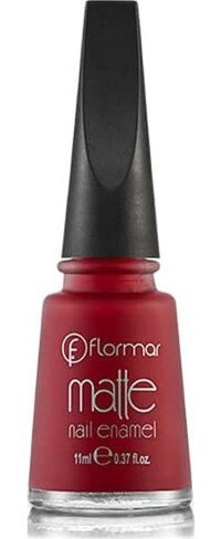 Flormar Matte Nail Enamel M08 Bordo Mat Oje