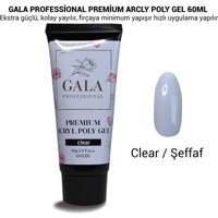 Gala Smart Premium Şeffaf Parlak Kalıcı Jel Oje