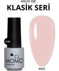 Momo K033 Bej Parlak Kalıcı Oje