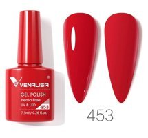 Venalisa Uv Led Hema Free 453 Pembe Parlak Kalıcı Oje