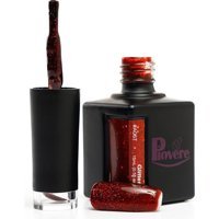 Piovere Glitter A067 Bordo Işıltılı Kalıcı Simli Oje