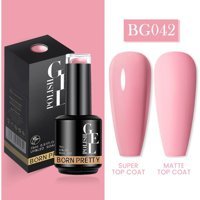 Born Pretty Pro New Series BG042 Pembe Parlak Kalıcı Oje