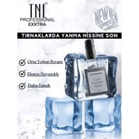Tnl Exxtra Cold Rubber Base Şeffaf Parlak Kalıcı Oje