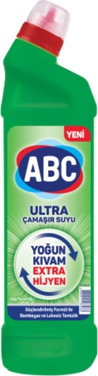 Abc Ultra Kokulu Banyo-Mutfak İçin Konsantre Jel Çamaşır Suyu 750 ml