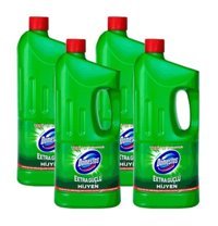 Domestos Dağ Esintisi Banyo-Mutfak İçin Konsantre Jel Çamaşır Suyu 4x2 lt