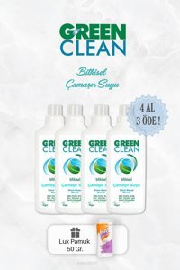 Green Clean Bitkisel Kokulu Banyo-Mutfak İçin Sıvı Çamaşır Suyu 4x1 lt