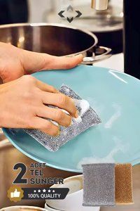 Liground Inox 2'li Bulaşık Süngeri