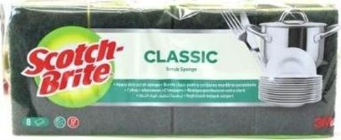Scotch Brite Klasik 8'li Bulaşık Süngeri