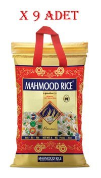 Mahmood Rice Basmati Pirinç 9x4 kg