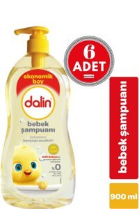 Dalin Klasik Göz Yakmayan Hipoalerjenik Yenidoğan Hassas Ciltler İçin Bebek Şampuanı 6x9 lt