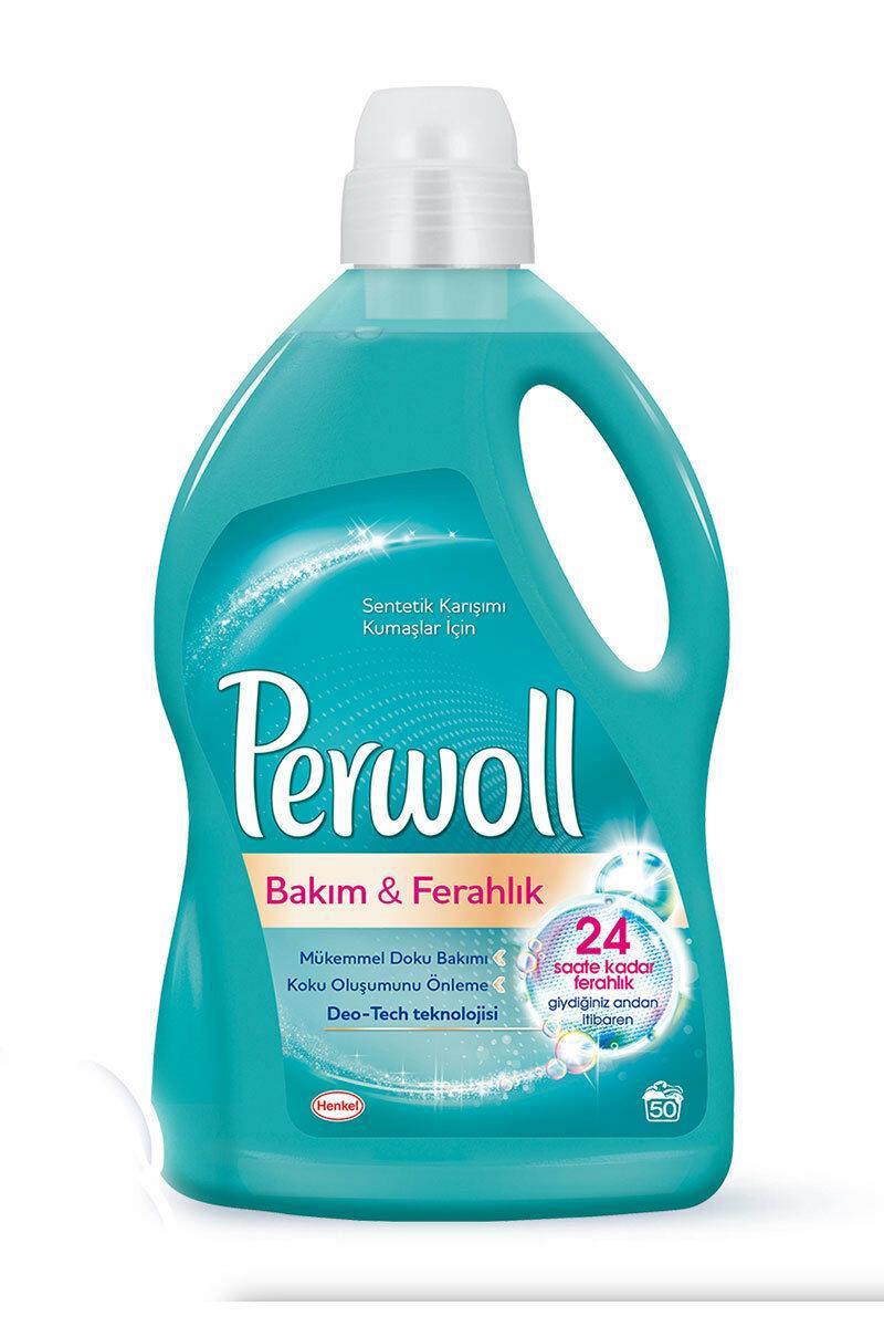 Perwoll Renkliler İçin 50 Yıkama Sıvı Deterjan 3 lt