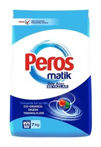 Peros Beyazlar İçin 46 Yıkama Toz Deterjan 7 kg