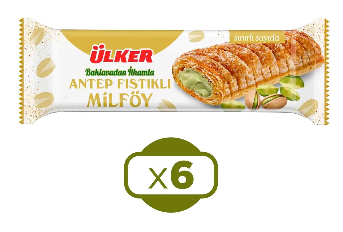 Ülker Milföy Çikolatalı Sütlü Çikolata 28 gr 6'lı