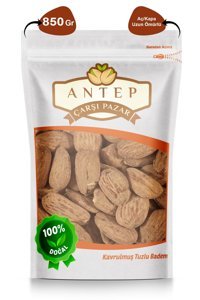 Antep Çarşı Pazar Kavrulmuş Tuzlu Tane Badem İçi 850 gr