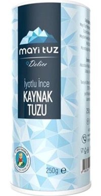 Mayi Tuz İyotlu Toz Sofra Tuzu Şişe 250 gr
