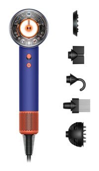 Dyson Supersonic Nural Vigolu İyonlu 1600 W Vinca Mavisi/Topaz Saç Kurutma Makinesi