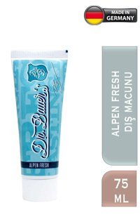 Dr Bauer Alpen Fresh Naneli Florürsüz Diş Macunu 75 ml