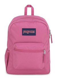 Jansport Cross Town Mauve 2 Gözlü Pembe Lise Kız Sırt Çantası